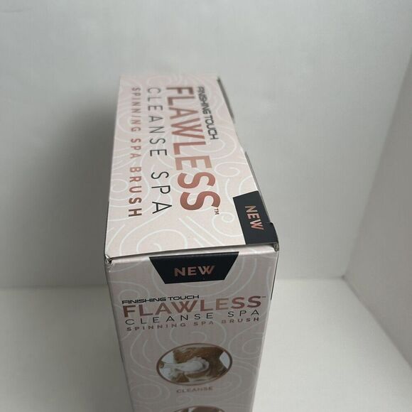 Finishing Touch Flawless Cleanse Spa Spinning Spa Brush w/3 heads Brand New - Picture 3 of 7